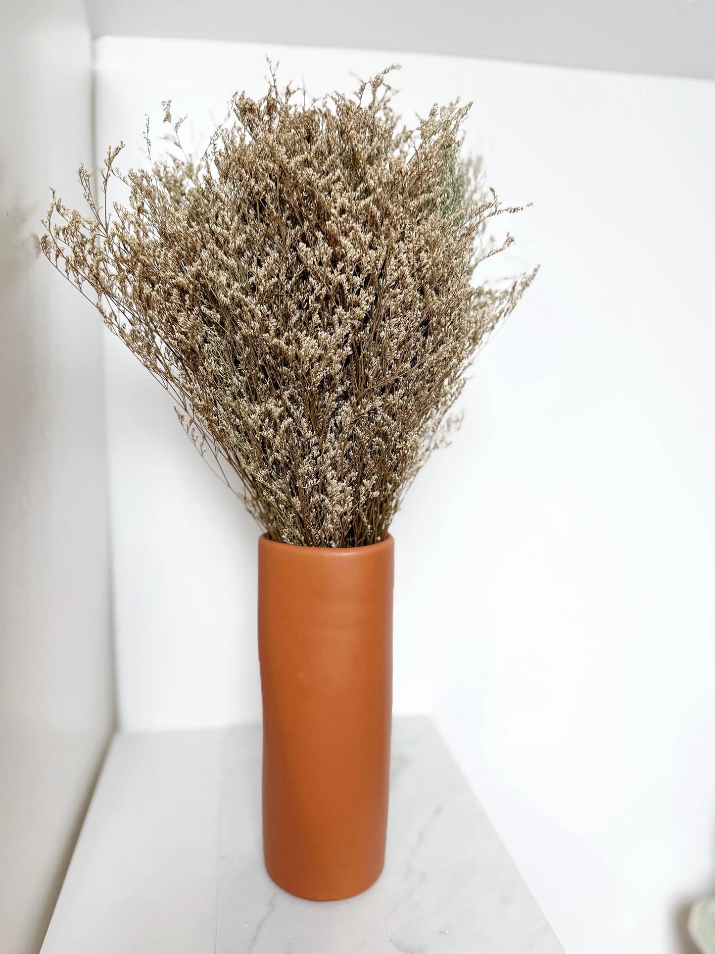 Dried Limonium Branch – Rustic Floral Arrangement