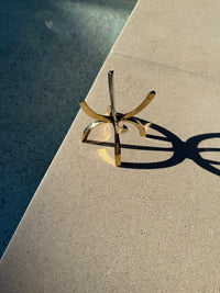 Crystal Energy Bundle – Modern Gemstone Decor Set with Brass Claw Stands