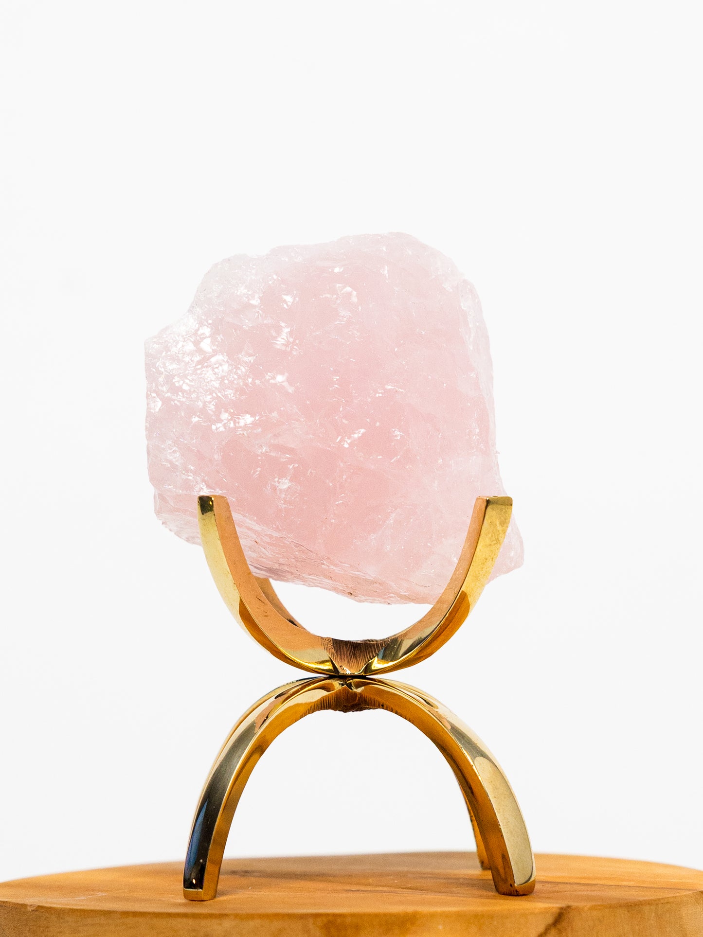 Crystal Energy Bundle – Modern Gemstone Decor Set with Brass Claw Stands