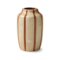 Striped Mollino Bud Vase – Minimalist Vase