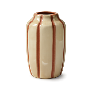 Striped Mollino Bud Vase – Minimalist Vase