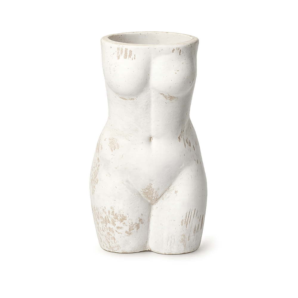 Female Torso Vase – Modern Sculptural Flower Vase